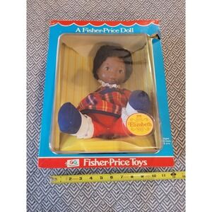 Fisher Price Doll Elizabeth #205 Lapsitter Doll Vintage New In Box 1973..READ